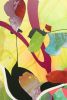 We Never Knew Just What She Would Say Next | Mixed Media by Mel Rea7. Item made of canvas works with contemporary & modern style