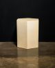 Goatskin Side Table by Costantini, Pergamino Hex Chico | Tables by Costantini Designñ. Item made of wood