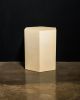 Goatskin Side Table by Costantini, Pergamino Hex Chico | Tables by Costantini Design. Item made of wood