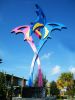 Butterflies | Public Sculptures by Gus Lina Art. Item composed of steel