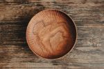 Carved Cherry Bowls | Dinnerware by Big Sand Woodworking. Item composed of wood