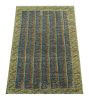 Rug & Kilim’s Tribal Rug in Blue, Green, and Brown Geometric | Area Rug in Rugs by Rug and Kilim