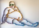 Barbies Boyfriend | Wall Sculpture in Wall Hangings by nick lopez. Item made of wood with synthetic