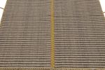 Rug & Kilim's Accent Kilim, Beige-Gray Textural Stripes | Area Rug in Rugs by Rug and Kilim