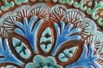 6 Turquoise tiles outdoor wall art | Tiles by GVEGA. Item composed of ceramic compatible with boho style