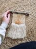 Handmade Woven Wall Hanging Decor - Sunshine Embroidery | Macrame Wall Hanging in Wall Hangings by Hippie & Fringe. Item made of fiber compatible with boho and art deco style