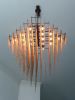 Custom chandelier  chains chandelier design | Chandeliers by Custom Lighting by Prestige Chandelier. Item composed of metal