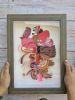 Unusual that feels like pink | Mixed Media by Glimpsecraft. Item compatible with contemporary and art deco style