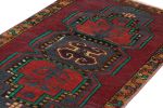 Vintage Oushak Rug with Polychromatic Geometric Medallions | Area Rug in Rugs by Rug and Kilim