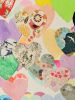 Love will save nature - Original mixed media painting | Mixed Media by Xiaoyang Galas. Item composed of canvas and paper in contemporary or art deco style
