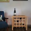 Wine Rack (12 bottles) | Storage by Ingram Studio. Item made of oak wood works with minimalism & mid century modern style