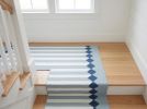 Handwoven Woolen Runner Rug | Rugs by Evergreen Carpets. Item made of wool works with boho & minimalism style