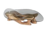 Crux Table | Coffee Table in Tables by Amorph. Item made of wood & glass