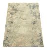 Rug & Kilim’s Gift-Size Abstract Rug in Cream and Blue | Area Rug in Rugs by Rug and Kilim