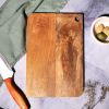 Wooden Chopping Board (Square) | Serving Board in Serveware by FIG Living. Item composed of wood compatible with minimalism and japandi style