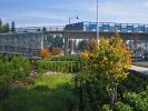 Interurban Trail Bridges | Public Sculptures by Vicki Scuri SiteWorks | Aurora Avenue at 151st Street & 160th Street, Shoreline, WA in Shoreline. Item composed of concrete
