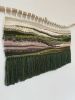 Into The Forest woven wall hanging | Macrame Wall Hanging in Wall Hangings by Little Larch Studio. Item made of cotton with fiber