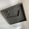 ‘Hidden’ | Wall Sculpture in Wall Hangings by Greyya Jay. Item composed of wood and cement in minimalism or contemporary style
