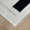 Silhouette | Rugs by Hillary Ronney-Fernandes | LWI. Item made of wool works with mid century modern & contemporary style
