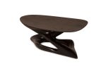 Amorph Plie Coffee Table, Ebony Stain | Tables by Amorph. Item composed of walnut