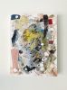 Beige Collage Art | Oil And Acrylic Painting in Paintings by NAMYOONSOOART. Item composed of canvas