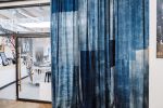 Indigo Patchwork Curtains | Curtains & Drapes by Blue Print Amsterdam | Levi's® Ehrenstraße in Köln