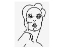 Vivian Girls - Line series | Paintings by Cesar Finamori