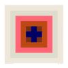 Power Color 1: Love is Real (Ivory to Blue Colorway) | Prints by Jessica Poundstone | Private Residence, Portland in Portland. Item made of paper