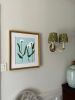 White Orchids | Oil And Acrylic Painting in Paintings by Erin Donahue Tice Fine Art. Item made of paper with synthetic