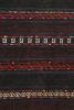 Vintage Afghan Kilim with Stripes and Geometric Patterns | Area Rug in Rugs by Rug and Kilim