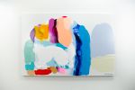 Love 21 | Oil And Acrylic Painting in Paintings by Claire Desjardins. Item composed of canvas and synthetic