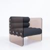 Fauteuil MW01 | Armchair in Chairs by KUUMO Design. Item composed of fabric and steel in boho or contemporary style