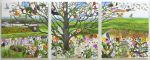 "Tree of Life" | Oil And Acrylic Painting in Paintings by Trena McNabb | Wake Forest Baptist Health - Wake Forest Baptist Medical Center in Winston-Salem. Item composed of canvas & synthetic