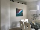 Blurring Thoughts | Mixed Media by Lifrancis Rojas. Item made of canvas with synthetic