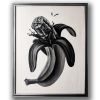 Platano III | Paintings by Juana Perfecta. Item made of canvas works with contemporary & art deco style