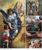 Guardian Angel Mosaic Feature Wall, Annabel's Mayfair | Glasswork in Wall Treatments by Paul Siggins - The Mosaic Studio | Annabel's in London. Item made of glass & synthetic
