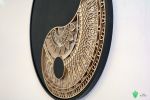 Taijitu (Yin Yang) | Wall Sculpture in Wall Hangings by Mohamad Aaqib. Item composed of wood in contemporary or mediterranean style