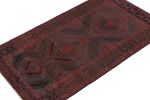 Rug & Kilim's Baluch Tribal Rug in Red, Blue and Brown | Area Rug in Rugs by Rug and Kilim