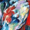Cowardice | Oil And Acrylic Painting in Paintings by Joanne Beaule Ruggles. Item composed of wood & canvas compatible with contemporary and modern style