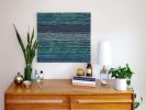 Surface of the Waters | Tapestry in Wall Hangings by Jessie Bloom. Item composed of cotton and fiber