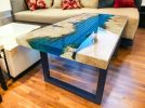 Epoxy Dining Table, Epoxy Resin Table, Epoxy Wood Table | Tables by Innovative Home Decors. Item made of wood works with country & farmhouse & art deco style