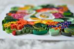 Ek Onkar Symbol | Wall Sculpture in Wall Hangings by Mira's Craft. Item composed of paper