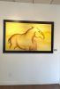 Sun Desert Mustang | Oil And Acrylic Painting in Paintings by Donna B Fine Art, Donna Bernstein, Artist | Phoenix, AZ, United States in Phoenix. Item composed of canvas & synthetic