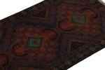 Vintage Baluch Afghan rug in Polychromatic Patterns | Area Rug in Rugs by Rug and Kilim