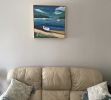 Tidal Pool | Oil And Acrylic Painting in Paintings by Virginia Burke. Item composed of canvas and synthetic