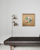 Modern abstract collage with dynamic motion | Paintings by Matt Summers Studio. Item composed of birch wood and paper in mid century modern or contemporary style