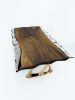 Live Edge Epoxy Table - Custom Resin Dining Table | Tables by Tinella Collection. Item made of wood works with contemporary & coastal style