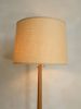 Falcon Floor Lamp | Lamps by Nathan Chintala. Item made of fabric with brass works with mid century modern & modern style