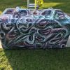 Galactic-Octopus Concrete Block i | Street Murals by Max Ehrman (Eon75) | Golden Gate Park in San Francisco. Item composed of synthetic