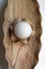"Ayam" Ceramic wall sconce | Sconces by Asmaa Aman Studio. Item composed of ceramic compatible with boho and contemporary style
